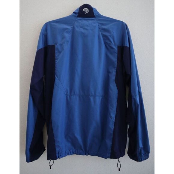 Mountain Hard Wear OM3894 Men's Sz Small Blue/Black Full Zip Windbreaker Jacket - Picture 2 of 10